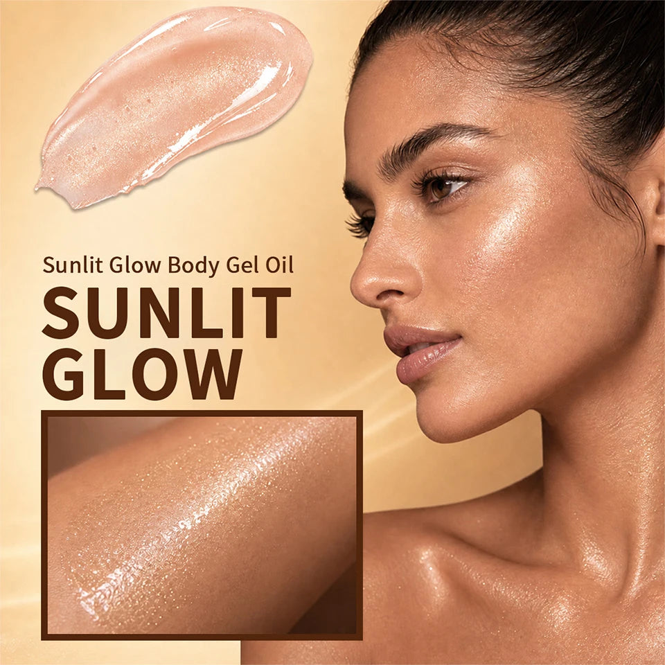 Sunlit Glow Hydrating Shimmer Body Gel Oil - 10