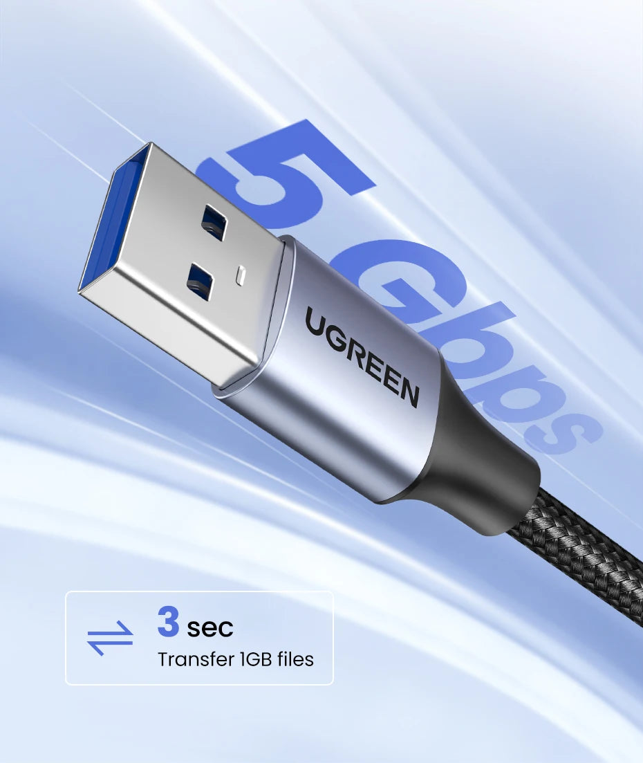 USB 3.0 Extension Cable Male to Female Data Extender Cord