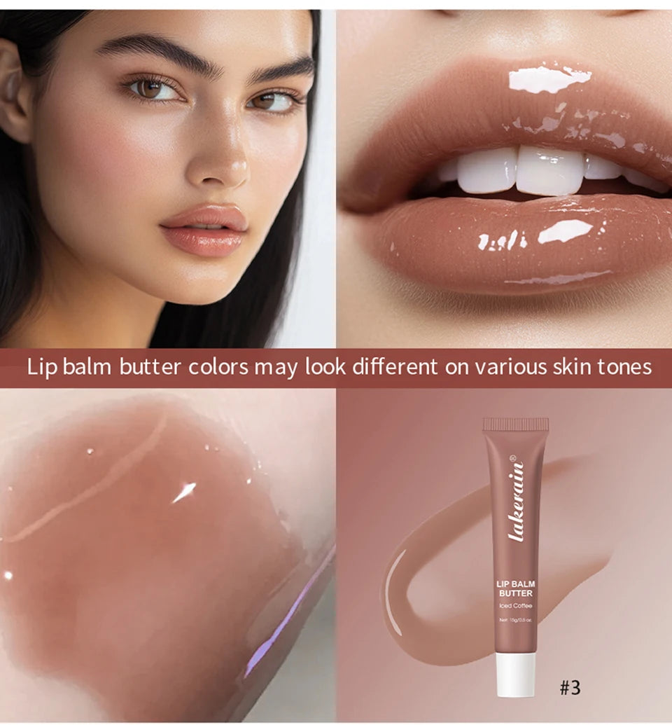 Moisturizing Lip Balm Butter for Hydrated Glossy Lips