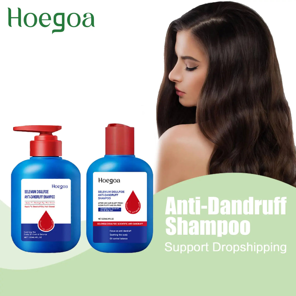 Selenium Disulfide Anti-Dandruff Scalp Treatment Shampoo