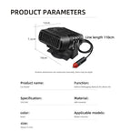 12V 120W Portable Car Heater and Defroster Fan for Windshield