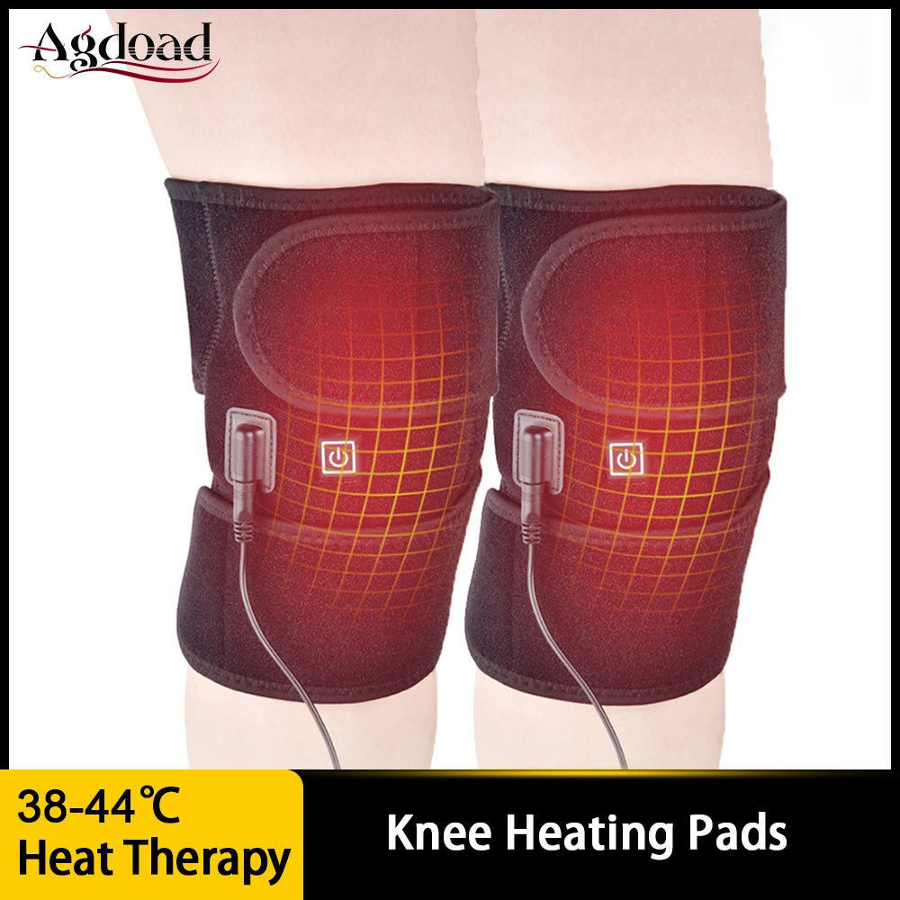 Electric Heated Knee Support Brace for Joint Relief