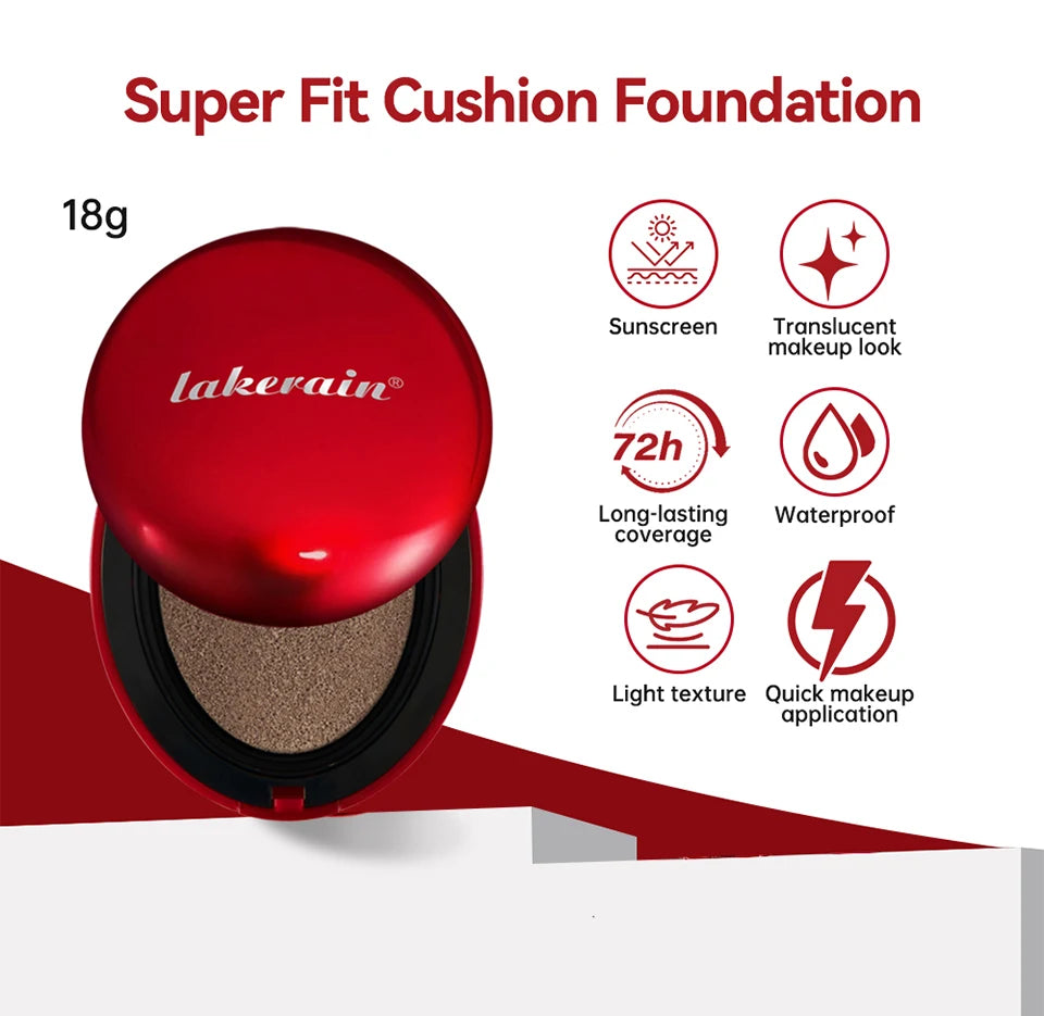 Waterproof Sunscreen Cushion Foundation for Flawless Coverage