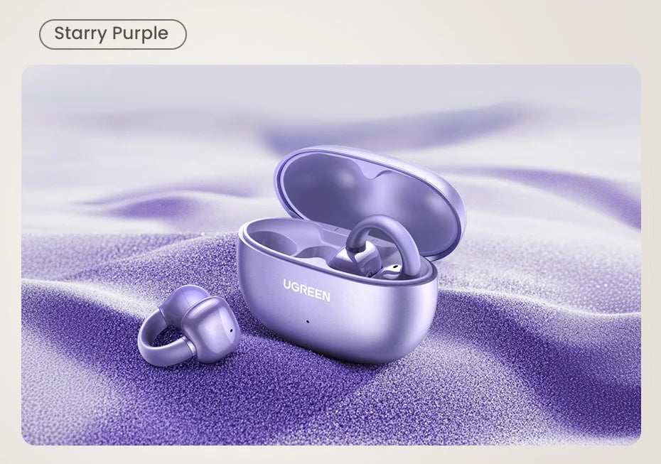 Open-Ear Bluetooth Clip-On Wireless Sports Earbuds - 10