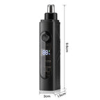 Electric Rechargeable Nose and Ear Hair Trimmer