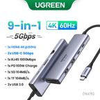 10-in-1 Dual HDMI USB-C Docking Station with 100W PD and 8K Support