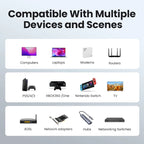 Cat6 Gigabit Ethernet Network Cable for High-Speed Gaming and Streaming