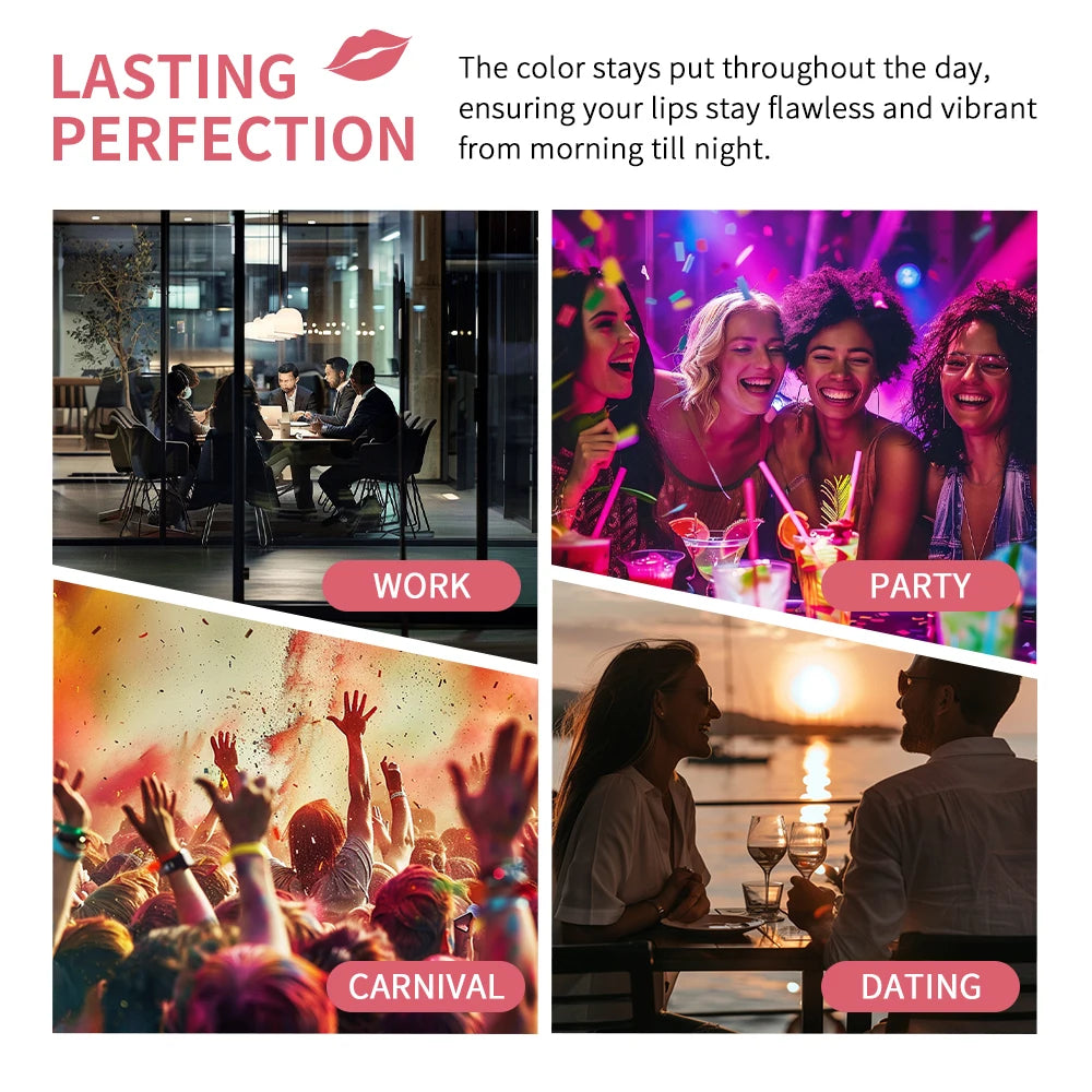 Waterproof Peel-Off Matte Lip Stain
