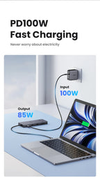 10-in-1 USB-C Docking Station with Dual 4K 60Hz HDMI and 100W PD