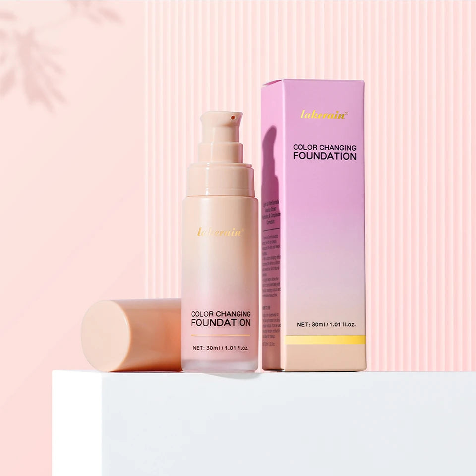 Color-Changing Liquid Foundation for Flawless Skin Tone - 18