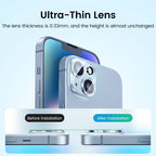 Tempered Glass Camera Lens Protector for iPhone 13-15 Series