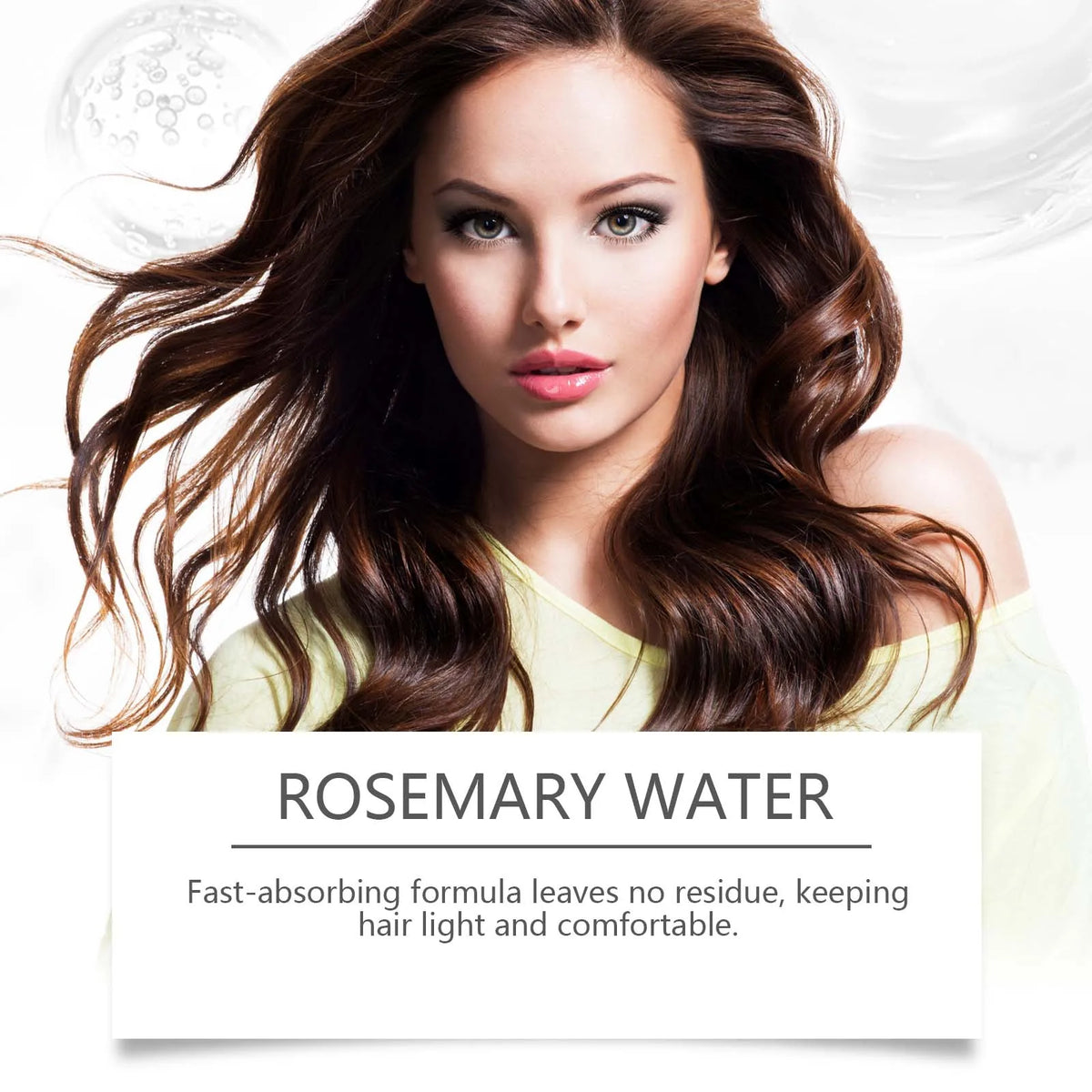 Rosemary Strengthening Hair Spray for Oil Control and Frizz