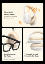 Wireless Noise-Canceling Over-Ear Headphones