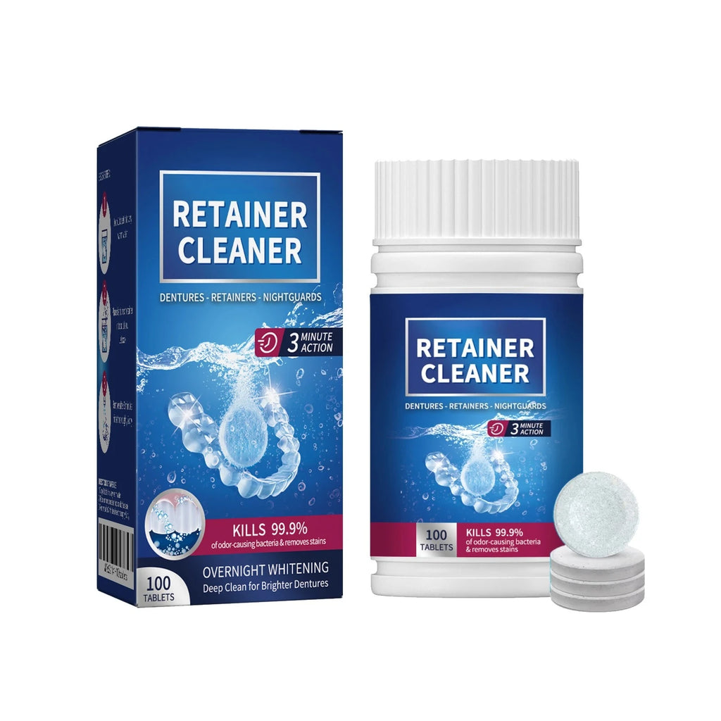 Denture and Retainer Cleaning Tablets