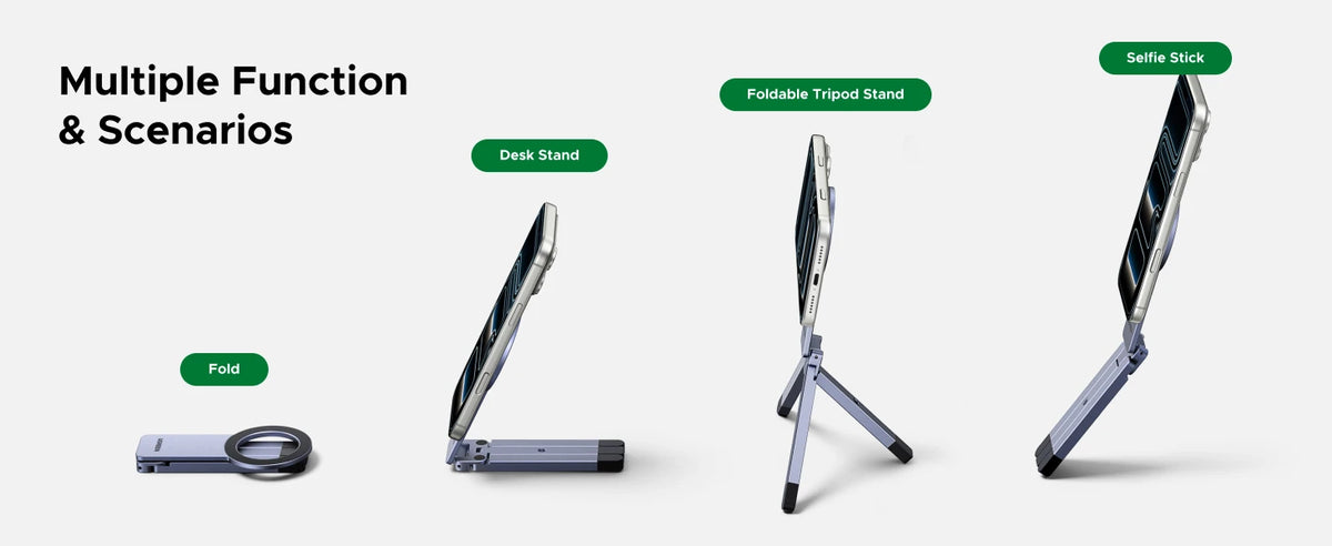 Magnetic Tripod Stand for Smartphones with MagSafe