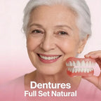 Temporary Realistic Cosmetic Dentures Set