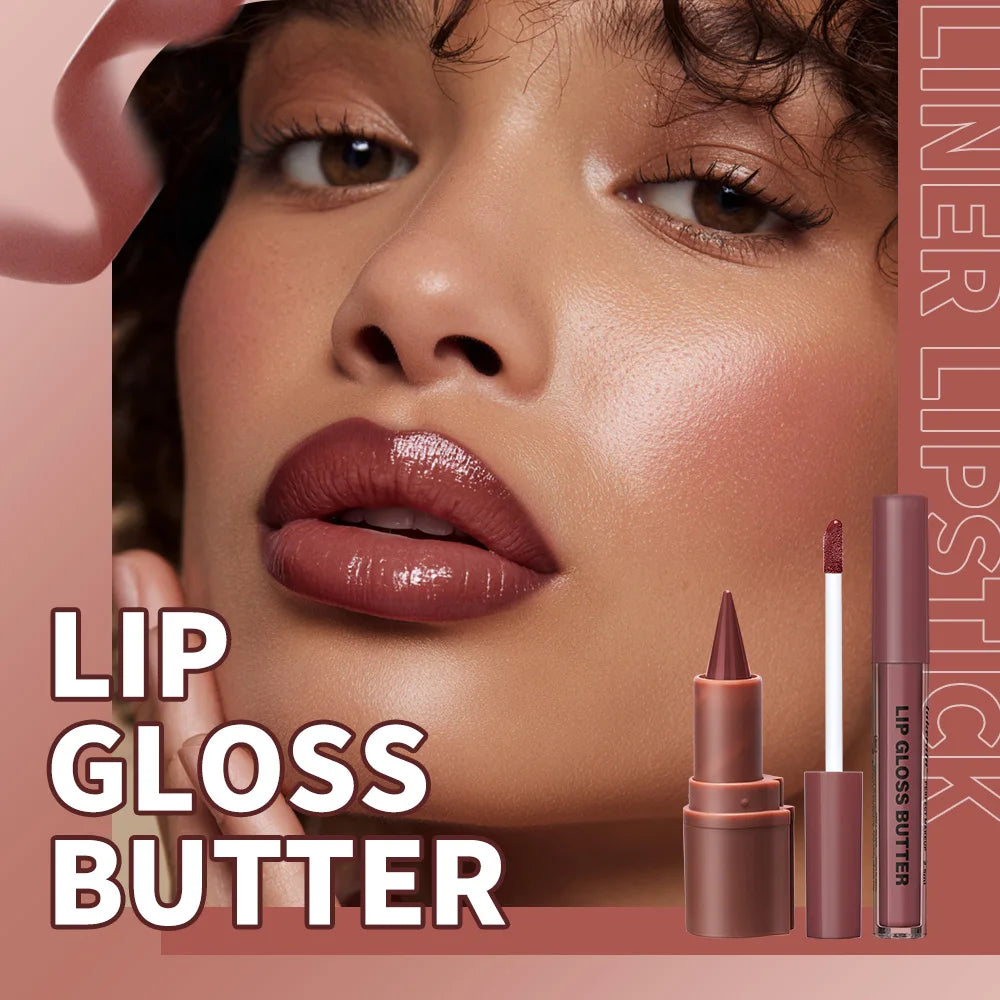 Hydrating Lip Liner and Lip Gloss Duo Set