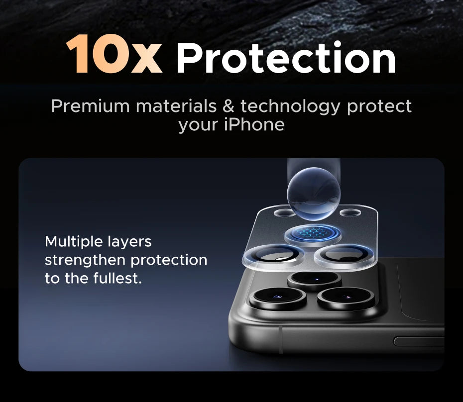 Glass Camera Lens Protector for iPhone 17 Series