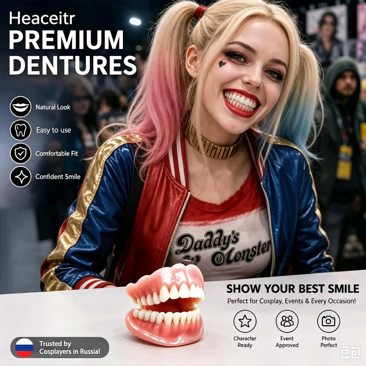 Custom Fit Temporary Denture Set for Instant Smile Restoration