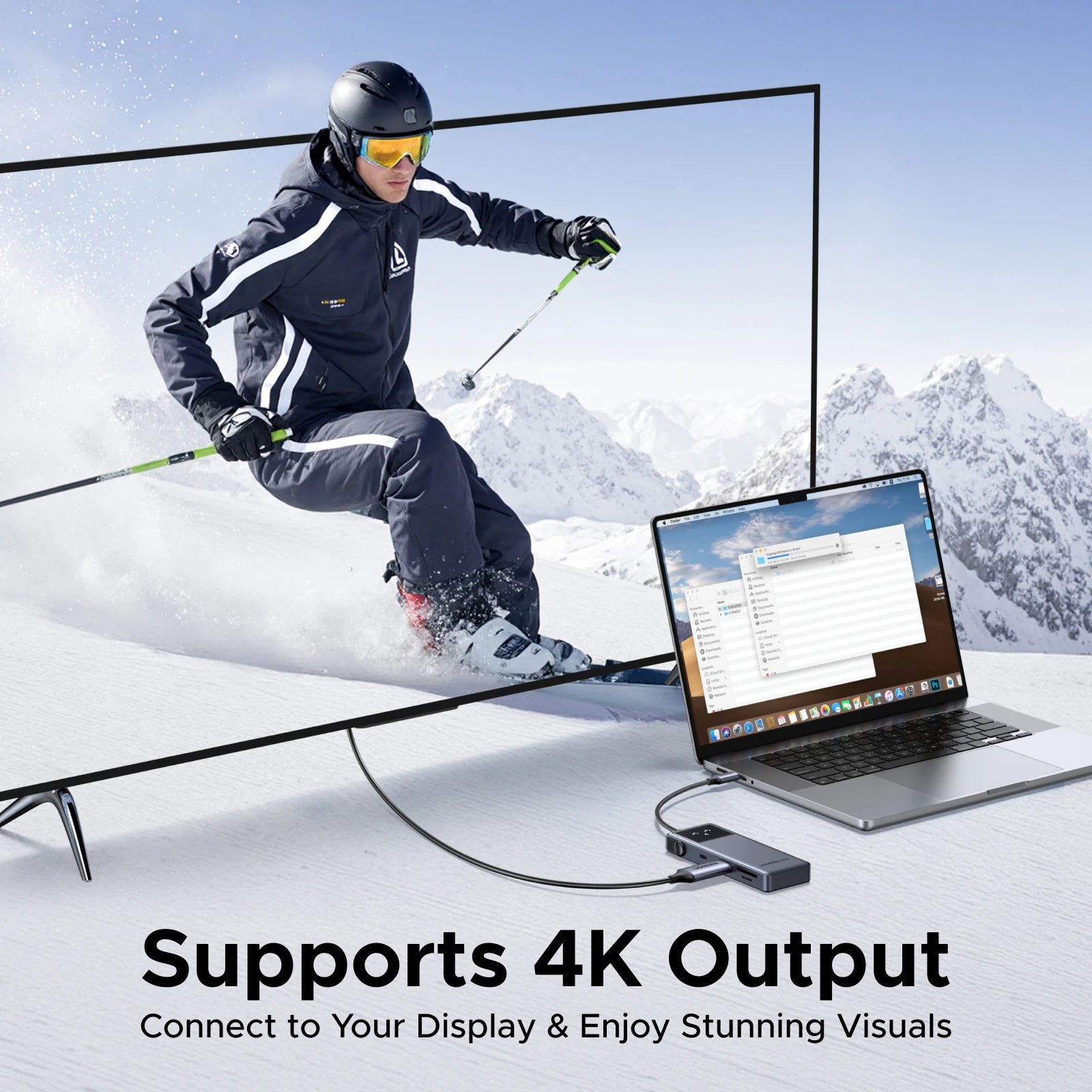 8-in-1 USB-C Hub with 4K HDMI and 100W Power Delivery - 5