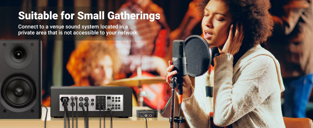 Bluetooth 5.3 Audio Receiver for Home Stereo and Speaker Systems