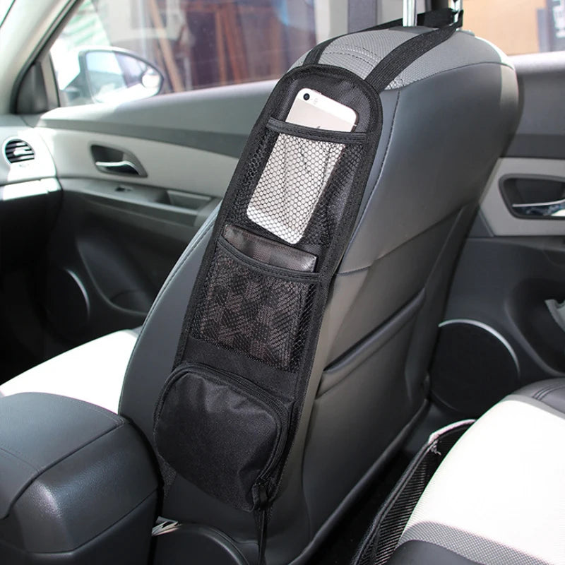 Car Seat Back Organizer with Tablet Holder and Storage Pockets