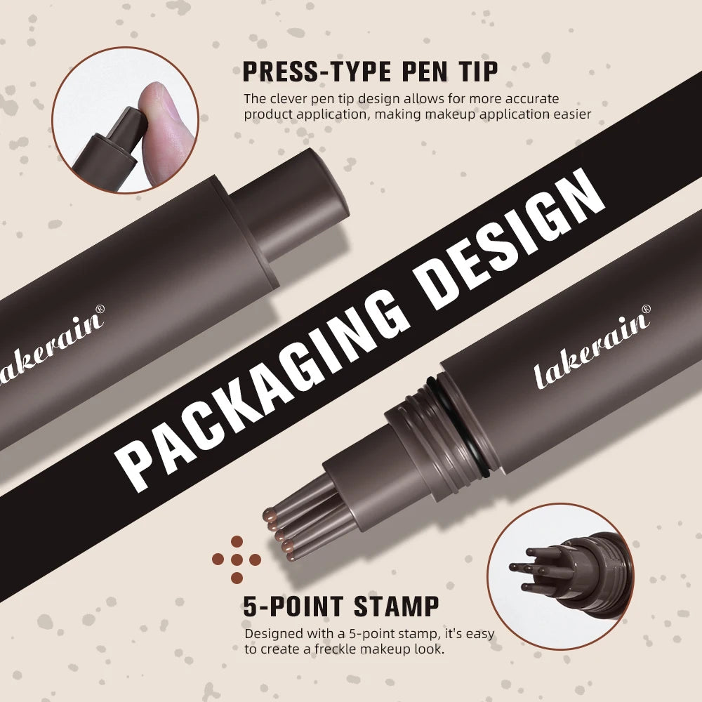 Waterproof Natural Freckle Makeup Stamp Pen - 4