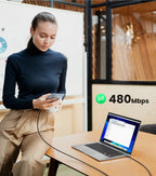 100W USB-C to USB-C Fast Charging and Data Sync Cable