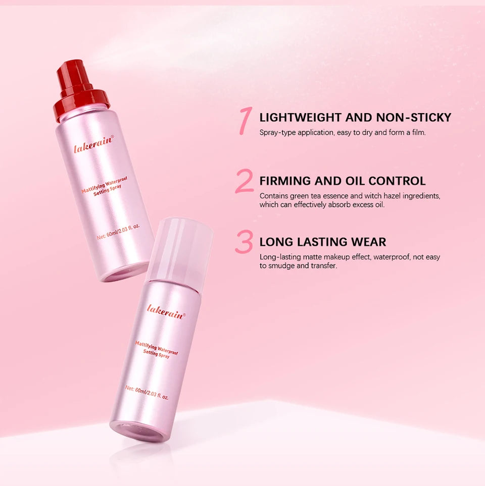 Matte Finish Waterproof Makeup Setting Spray - 9