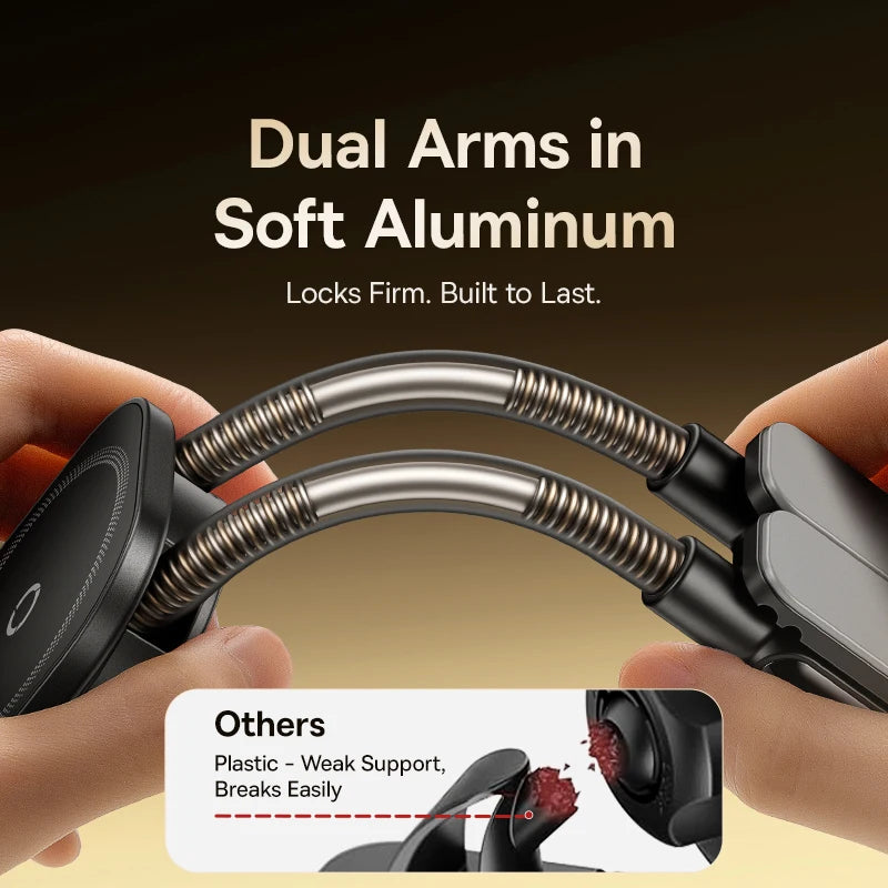 Magnetic Foldable Car Phone Holder for Dashboard - 5