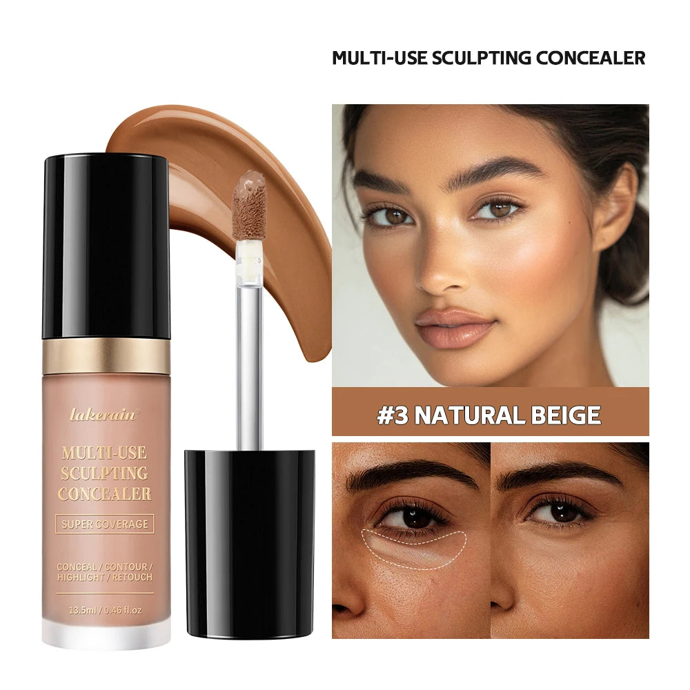 Multi-Use Sculpting Concealer for Face Contouring and Highlighting - 19