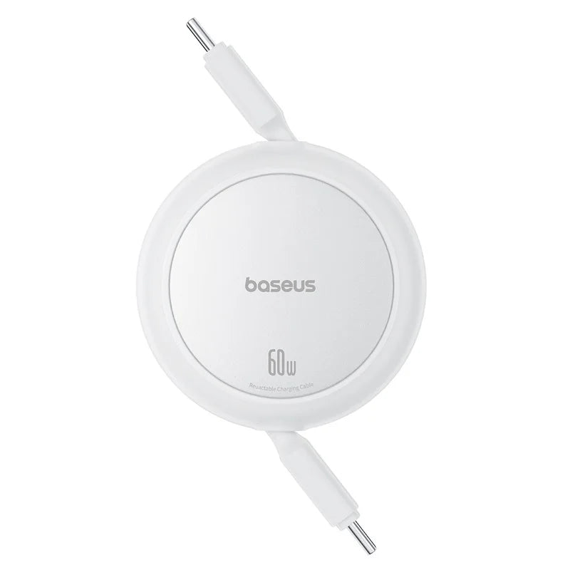 60W Retractable USB-C Fast Charging Cable