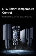 160W Fast Car Charger with Triple USB Ports for Laptops and Phones