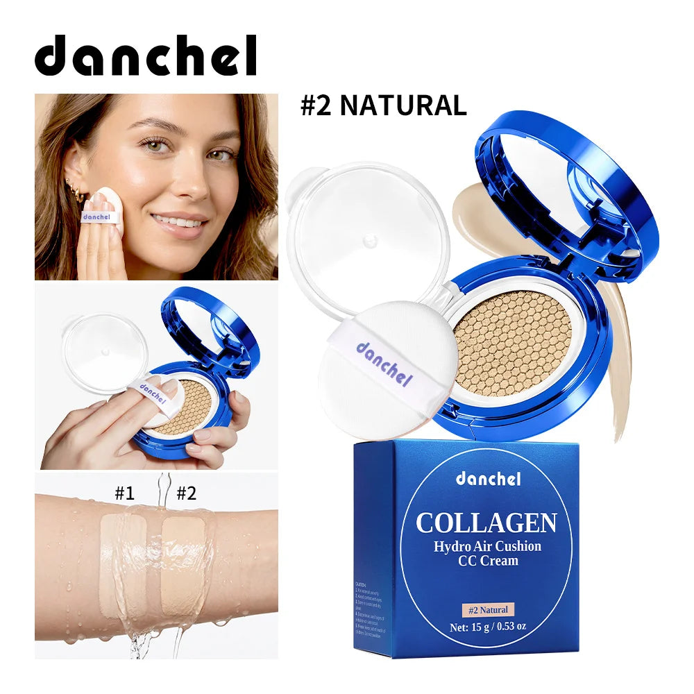 Collagen Hydro Air Cushion CC Cream for Hydrated Dewy Skin - 1