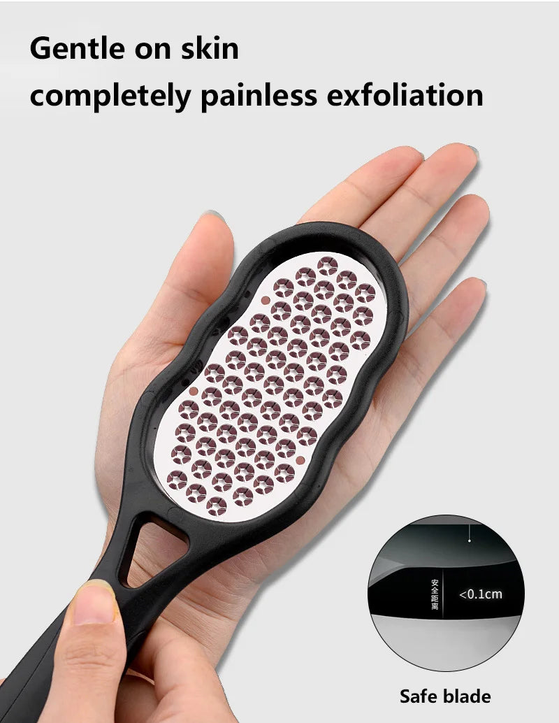 Professional Stainless Steel Foot File for Cracked Heels and Calluses - 15