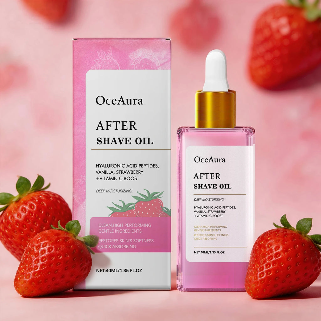 Soothing Strawberry After Shave Oil for Women