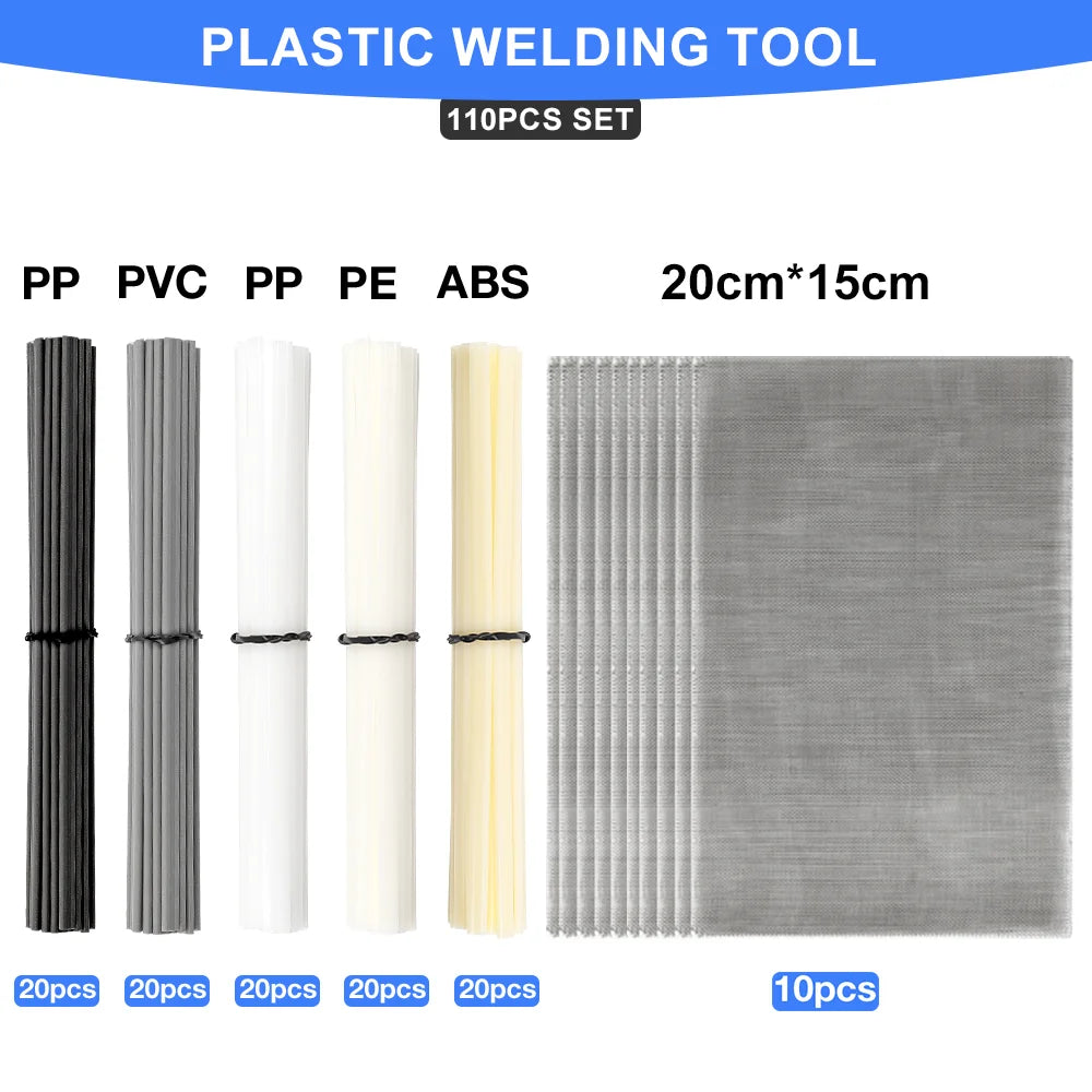 Plastic Welding Repair Kit for Car Bumpers and Hard Plastics