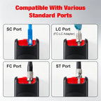 Rechargeable Visual Fault Locator for Fiber Optic Cable Testing