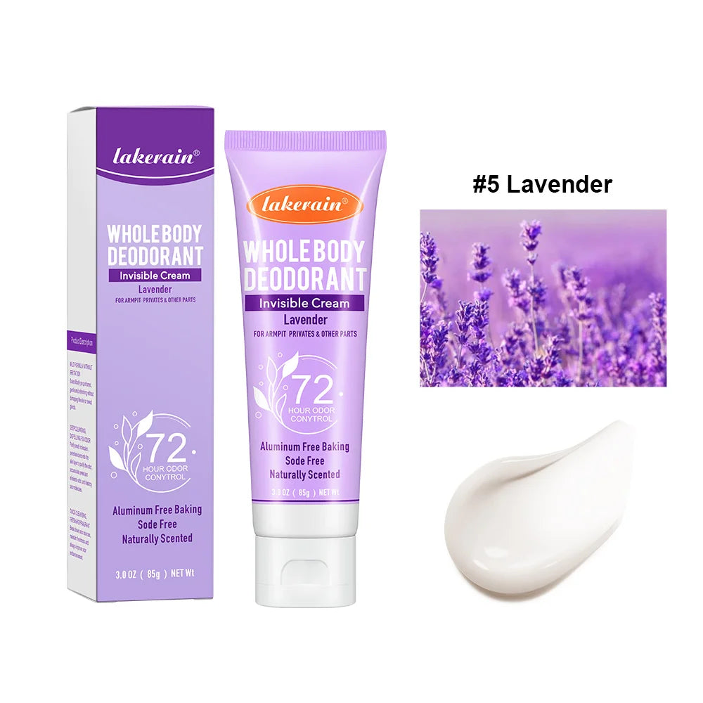 72-Hour Invisible Body Deodorant Cream - 20
