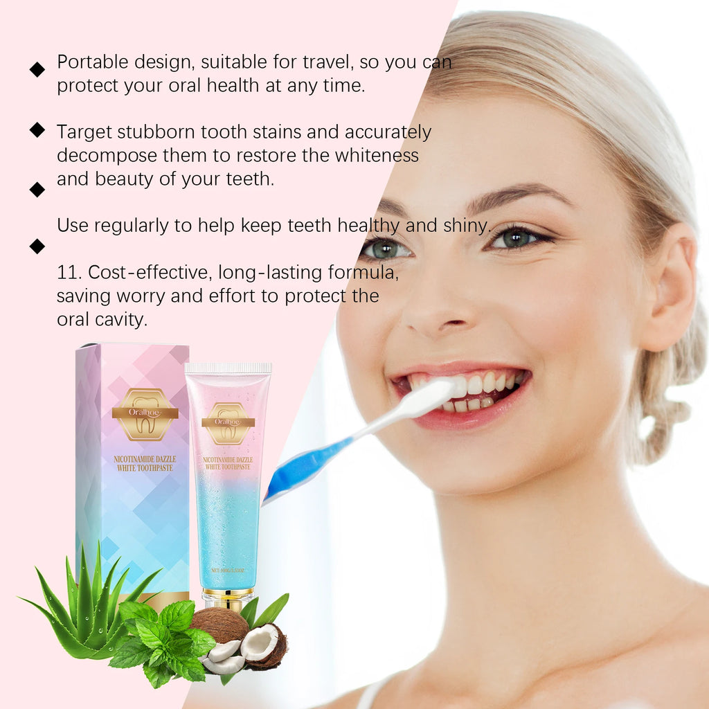 Teeth Whitening and Cavity Repair Mint Toothpaste