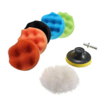 11 Piece Car Polishing Sponge Pad and Buffer Kit for Vehicle Detailing