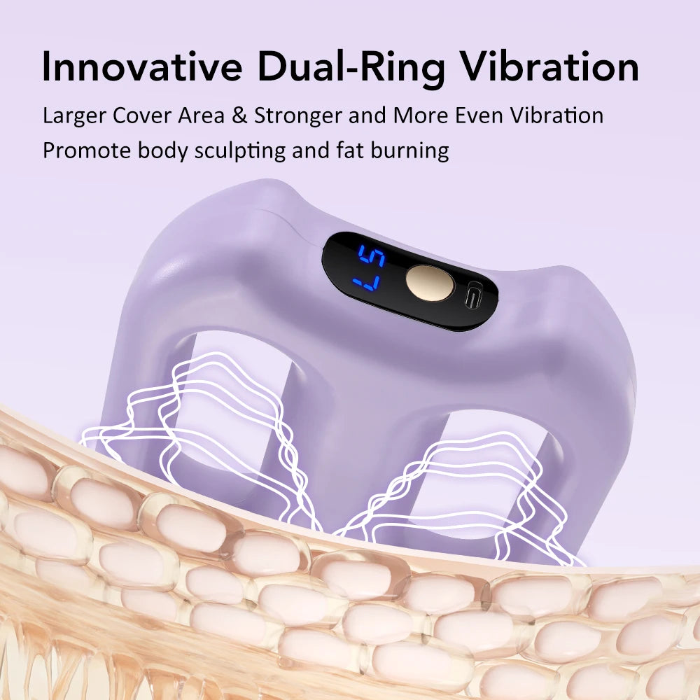 Electric Vibration Fascia Massage Ring for Full Body Recovery