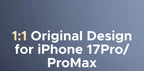 Full Coverage Tempered Glass Screen and Lens Protector for iPhone 17