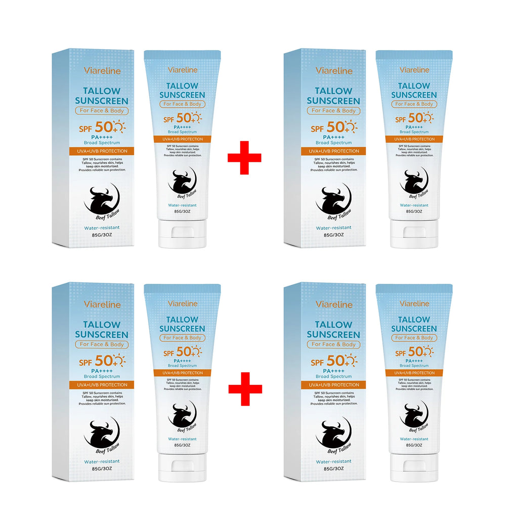 SPF 50 Tallow Hydrating Sunscreen for Face and Body