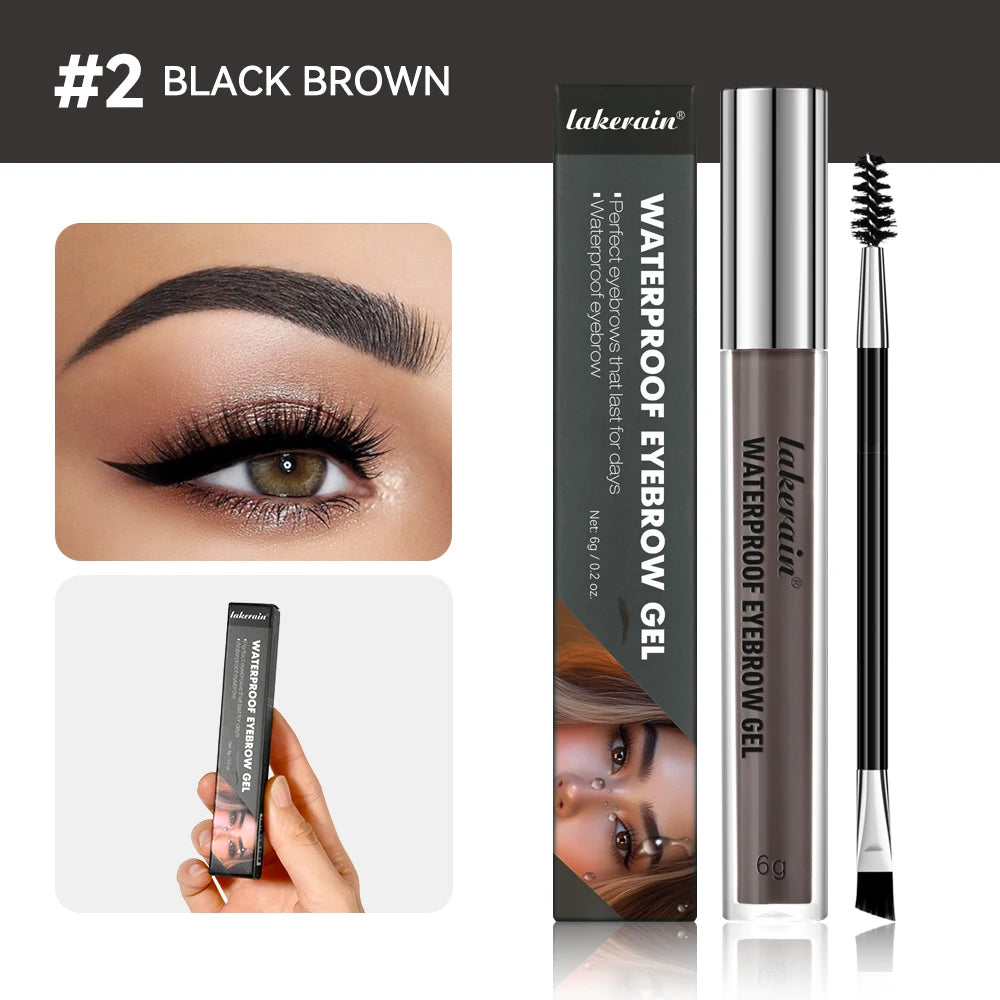 Waterproof Eyebrow Gel Set for Long-Lasting Defined Brows - 19