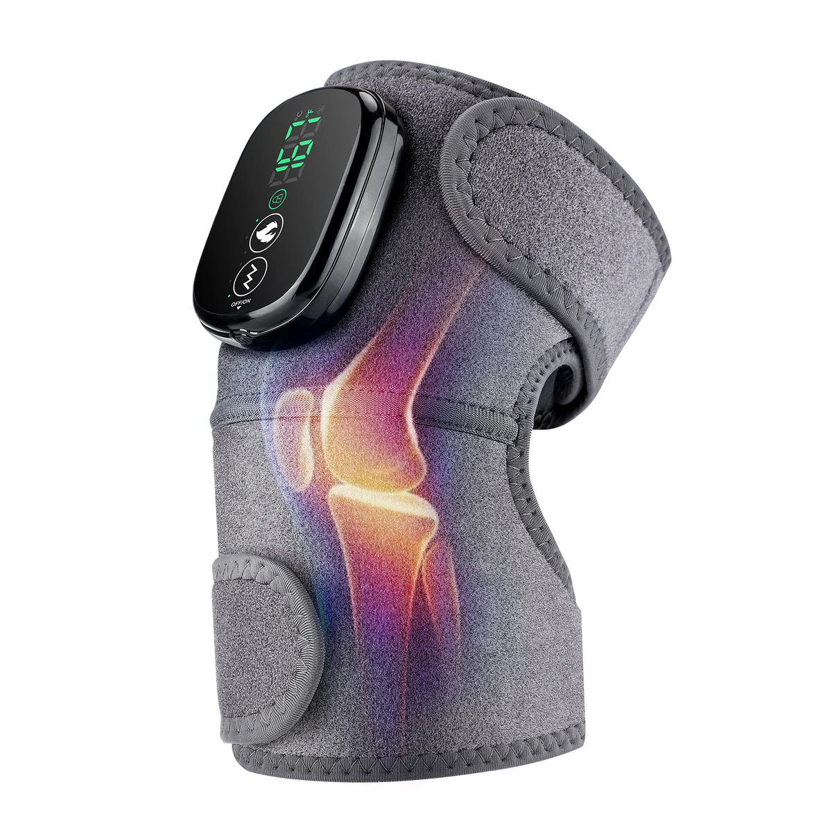 Heated Vibration Knee Massager for Joint Pain Relief