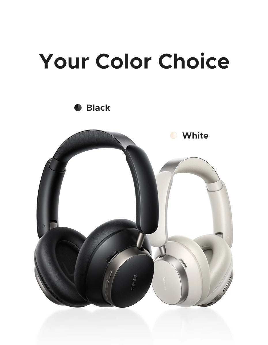 Wireless Noise Cancelling Bluetooth Headphones with Hi-Res Audio