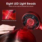 Electric Scalp Massage Comb with Liquid Applicator