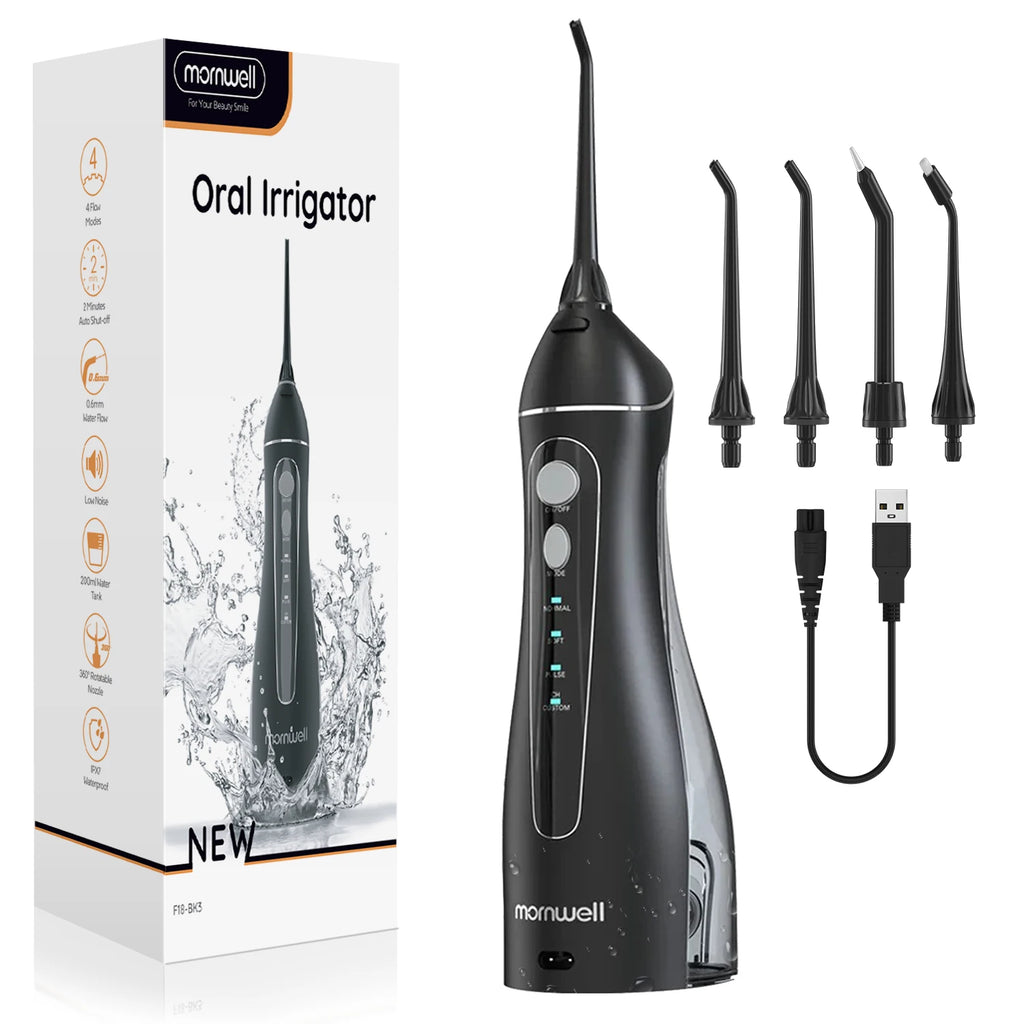 Portable Rechargeable Water Flosser for Oral Care