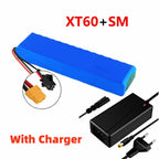 48V 50Ah Rechargeable Lithium-Ion Battery Pack with Charger